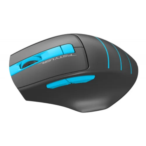 Мышь A4Tech Fstyler FG30 серый/синий оптическая (2000dpi) беспроводная USB (6but)